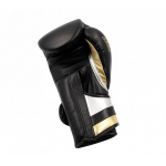 Перчатки боксерские Adidas ADISPEED, цвет чёрно-золотой